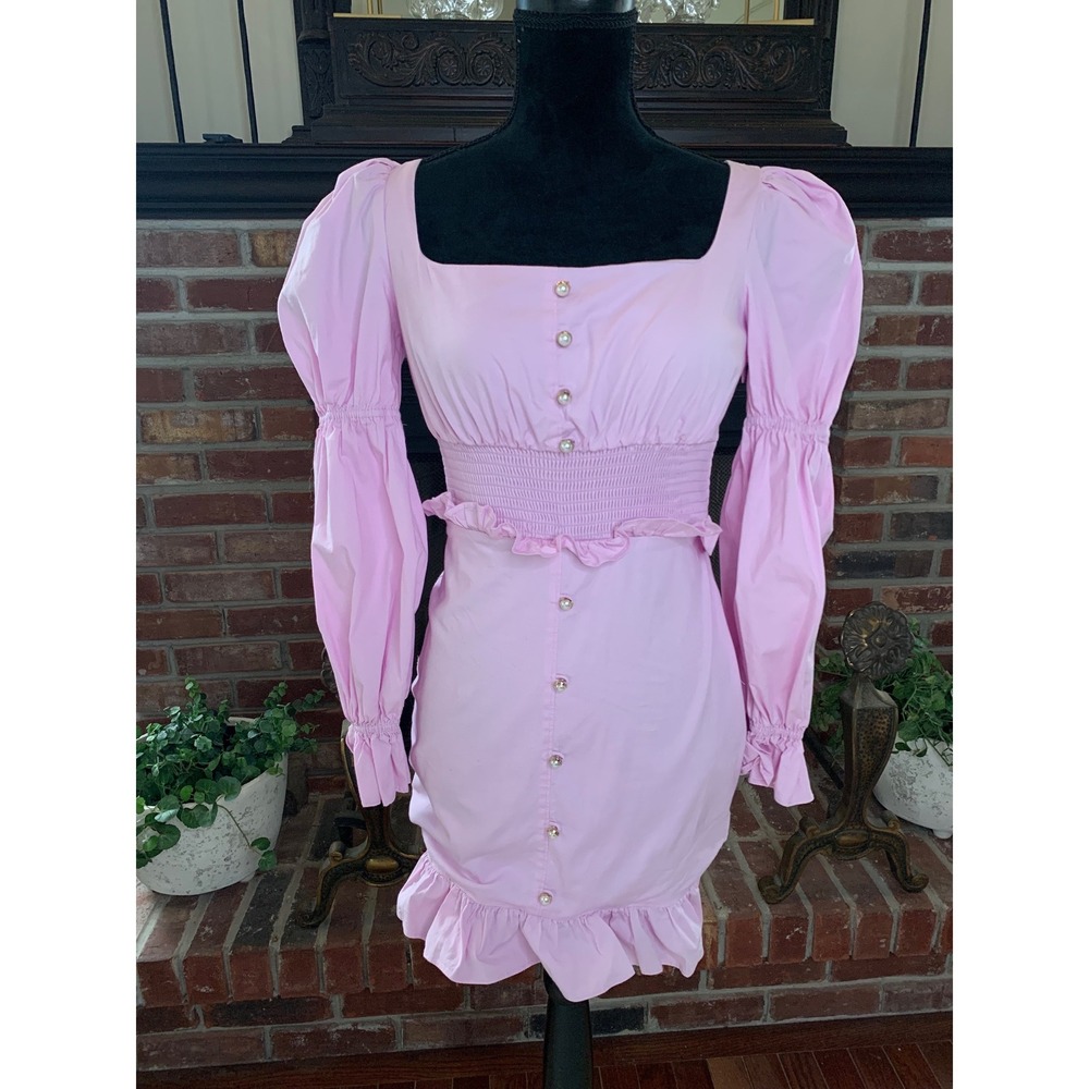 MAJORELLE Lomita Mini Dress in
Bubblegum Pink. Size XXS Sold Out @ Revolve $198 - Picture 2 of 16